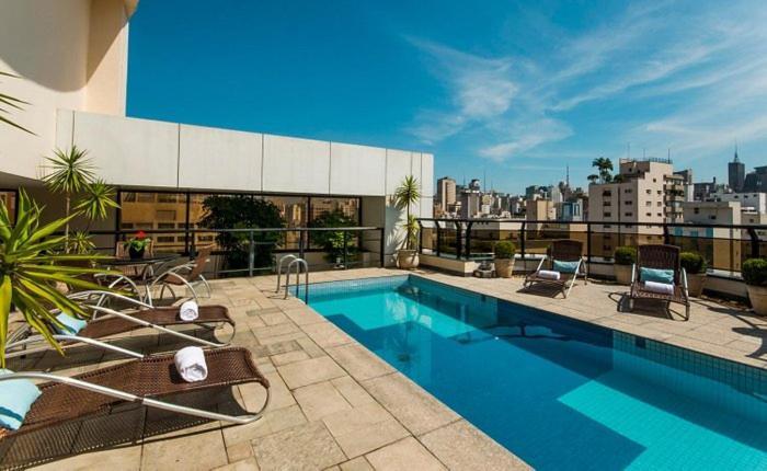 Jardins Transamerica By Mob Inn - Piscina - Academia - Ac - Wifi - Vaga São Paulo Exterior foto